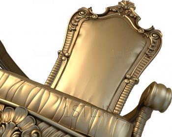 Armchairs (KRL_0005) 3D model for CNC machine